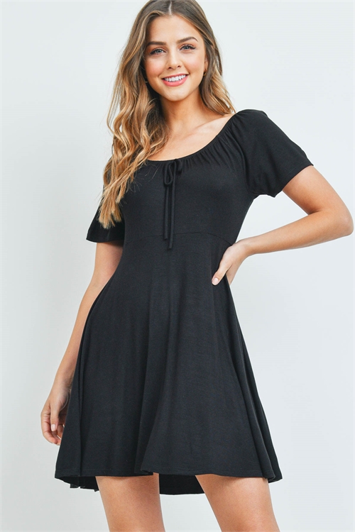 C72-A-2-AD4148 BLACK DRESS 2-2-2