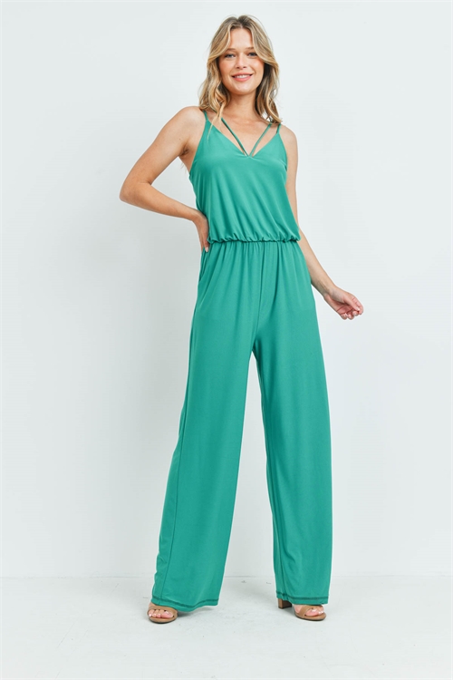 S7-9-1-J1603 KELLY GREEN JUMPSUIT 2-2-2