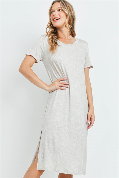 C54-A-2-AD4511 OATMEAL DRESS 2-2-2