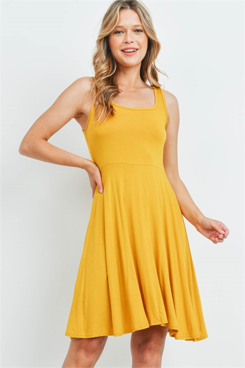 C62-A-3-AD433 MUSTARD DRESS 2-2-2