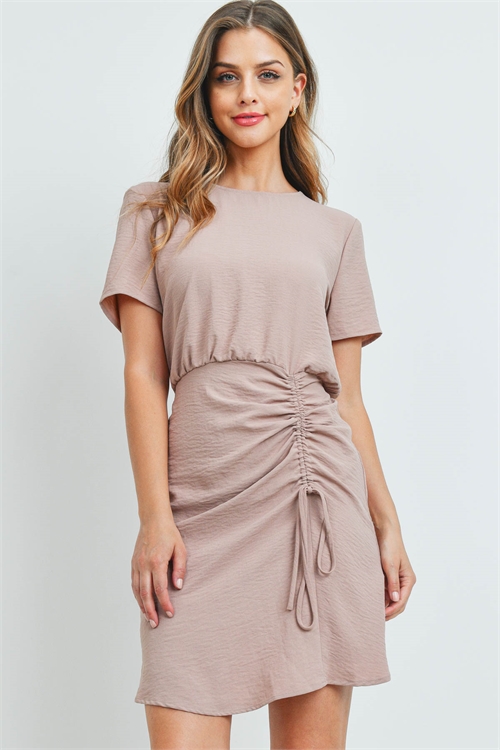 S14-11-2-D8166 TAUPE DRESS 3-2-3