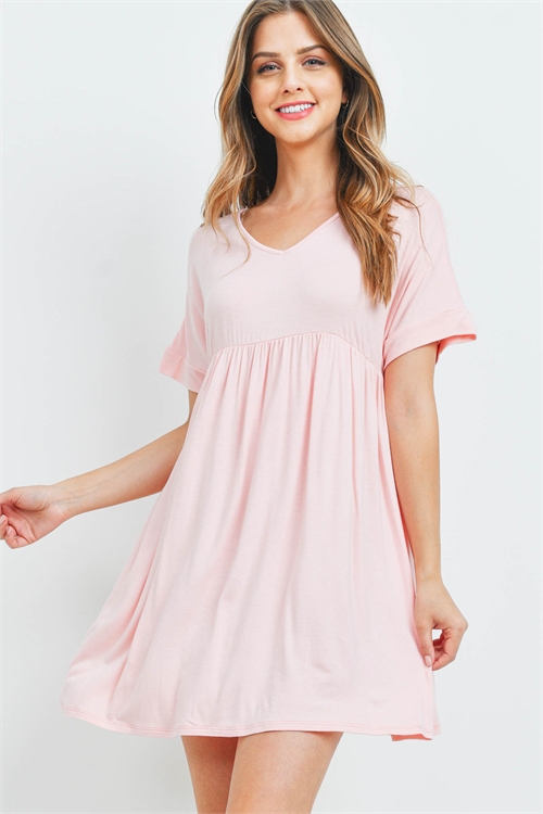 C46-A-2-AD4230 PINK DRESS 2-2-2