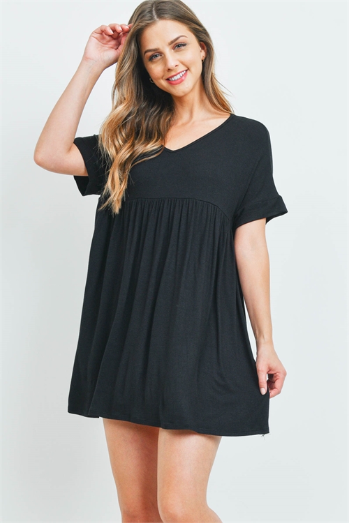 C46-A-2-AD4230 BLACK DRESS 2-2-2