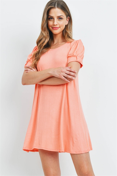 C50-A-1-AD4246 PEACH DRESS 2-2-2