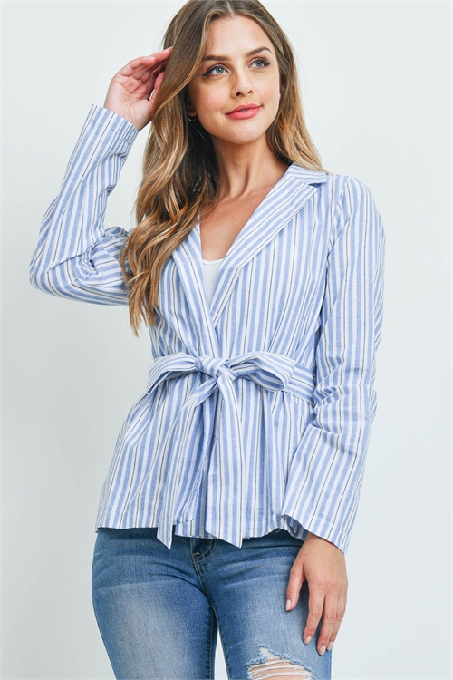 S5-9-2-J31769 BLUE STRIPES JACKET 2-2-2