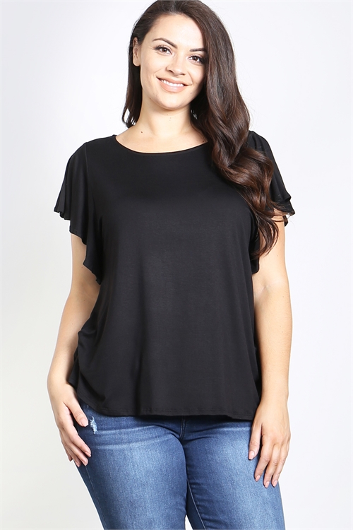 C26-A-1-AD4560X BLACK PLUS SIZE TOP 2-2-2