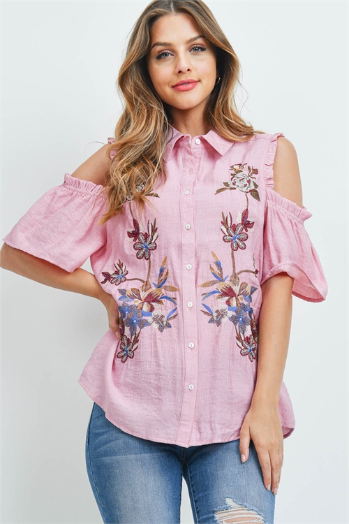 S14-8-1-T7826 DUSTY ROSE TOP 2-2-2