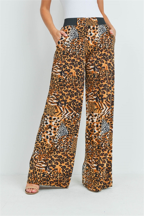 S12-10-1-LG237X222 ANIMAL PRINT PANTS / 6PCS (NOW $7.75 ONLY!)