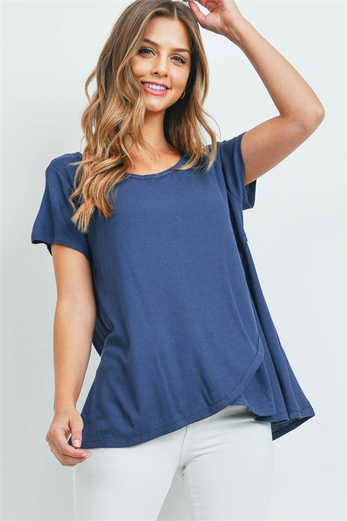 C64-A-3-T8065 NAVY TOP 2-2-2