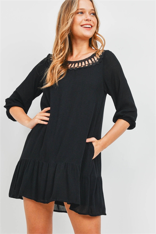 S14-4-1-D41434 BLACK DRESS 2-2-2