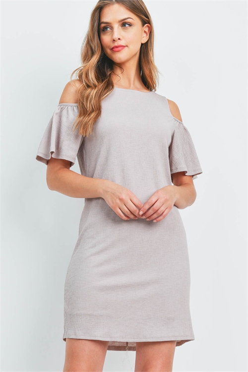 C44-A-2-DR1239 TAUPE DRESS 2-2-2