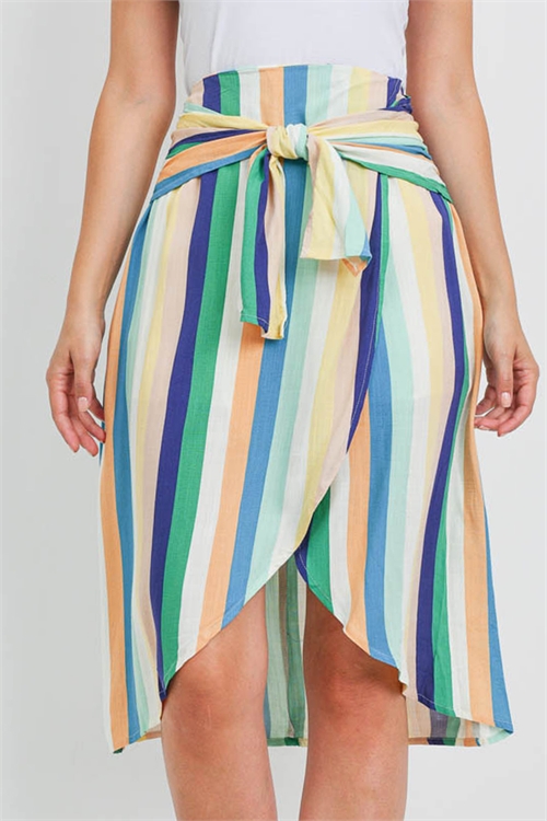 S10-3-1-S4441 MULTI COLOR SKIRT 3-2-1