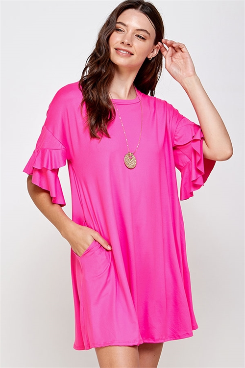 C12-A-1-WD4226S FUCHSIA DRESS 2-2-2