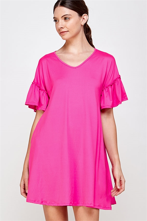 C4-A-3-WD1104S FUCHSIA DRESS 2-2-2