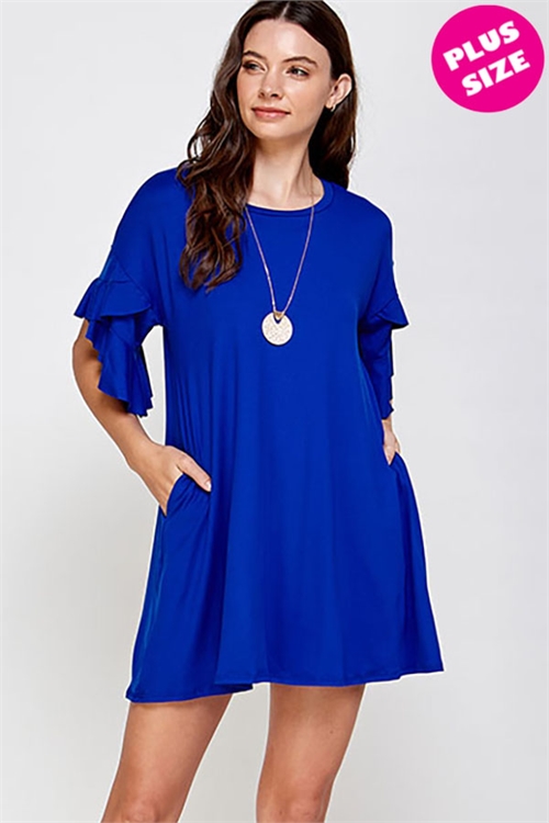 C34-A-3-WD4226SX ROYAL PLUS SIZE DRESS 2-2-2