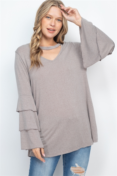 S8-12-4-T0879 TAUPE TOP 2-2-2