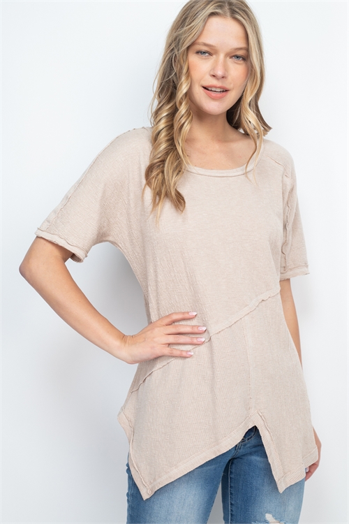 S5-9-1-T1053 KHAKI TOP 2-2-2