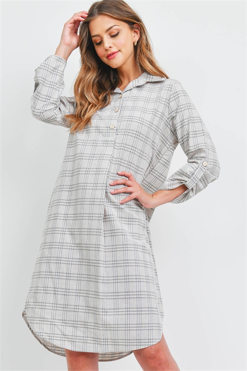 C16-A-2-D4123 GRAY DRESS 2-2-2