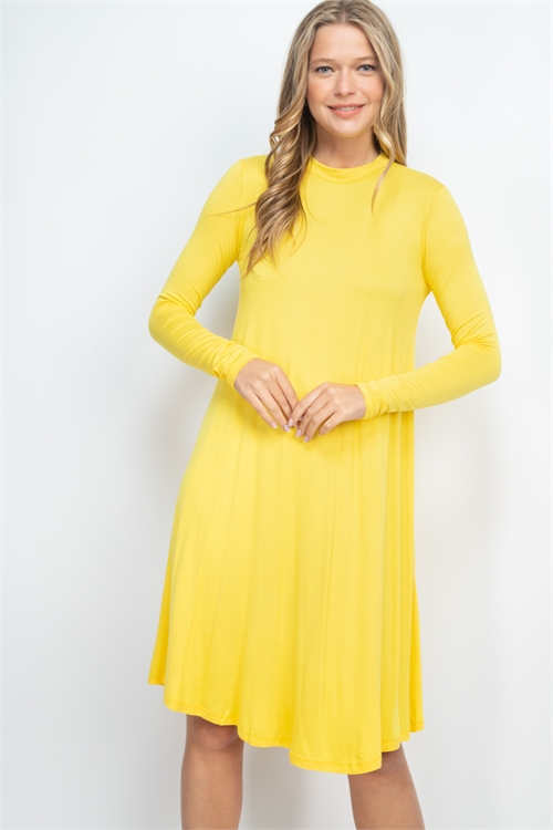 C38-A-3-D7383 YELLOW DRESS 2-2-2 (NOW $3.25 ONLY!)