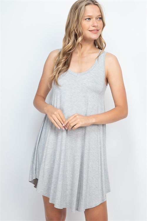 C34-A-3-D1104 LIGHT GRAY DRESS 2-2-2