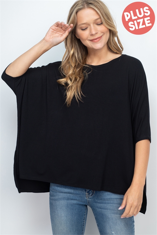 C2-A-1-T7002X BLACK PLUS SIZE TOP 4-3