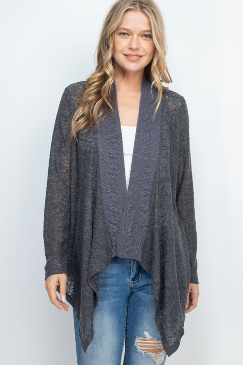 S9-17-1-C1001 CHARCOAL CARDIGAN 3-3