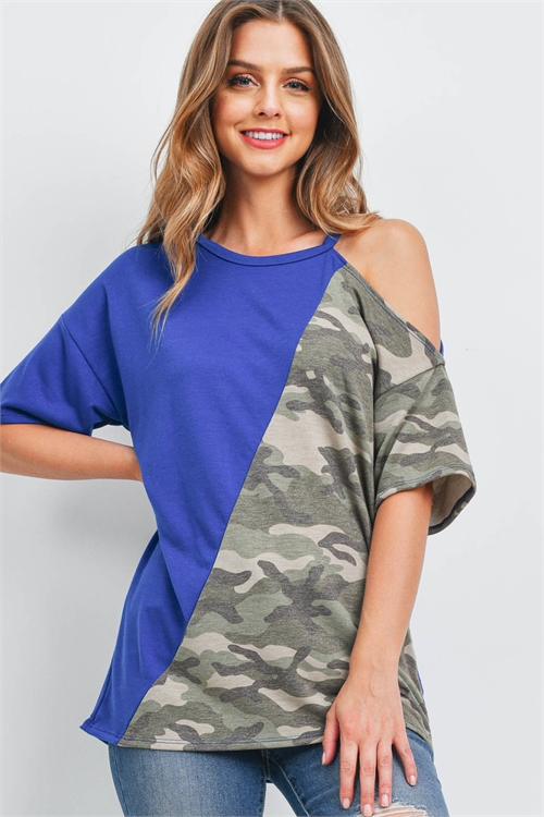 C16-A-3-WT2415 ROYAL OLIVE CAMOUFLAGE TOP 2-2-2