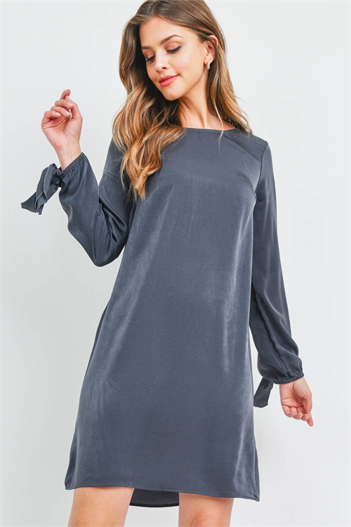 C70-A-1-D145 CHARCOAL DRESS 1-2-2