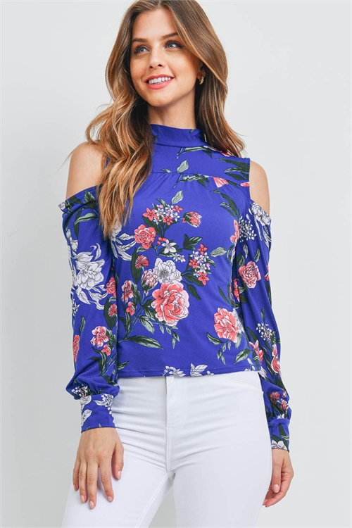 S11-4-2-T2998 ROYAL FLORAL TOP 2-2-2