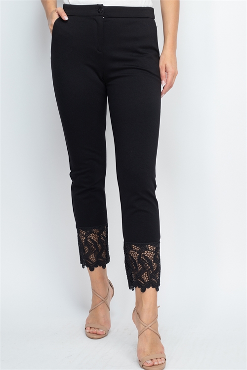 C36-A-2-P10507-073 BLACK PANTS 2-2-2