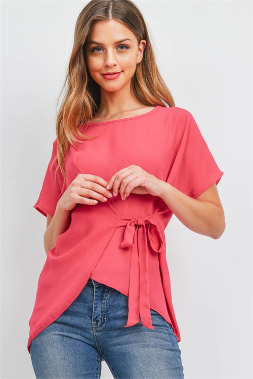 S15-9-4-T8569 HOT PINK TOP 2-2-2