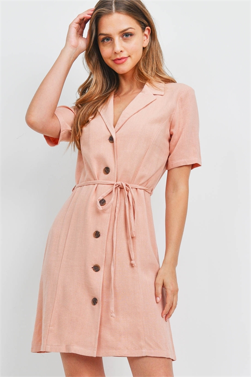 C44-A-1-D51157 PEACH DRESS 2-2-2