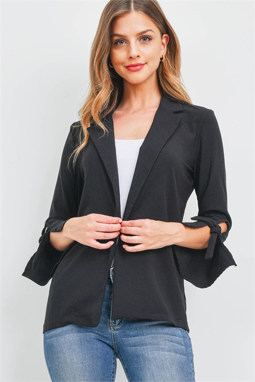 C68-A-1-J30254-589 BLACK BLAZER 2-1