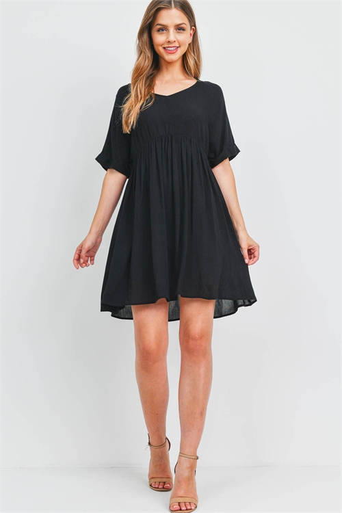 C8-A-1-AD4540 BLACK DRESS 2-2-2