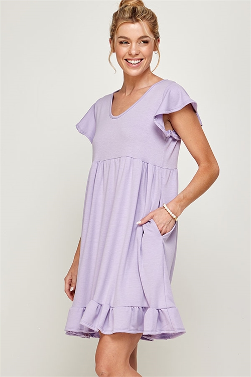 C64-A-3-MD4433 LAVENDER DRESS 2-2-2