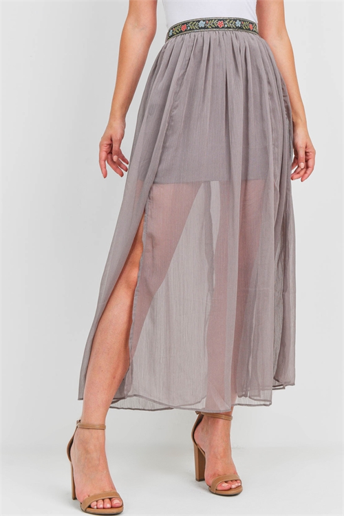 S6-2-1-S14032 BEIGE SKIRT 2-2-2