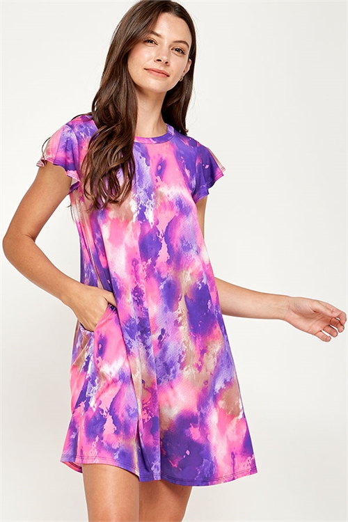 C20-A-3-WD1119-3 PURPLE MULTI DRESS 2-2-2