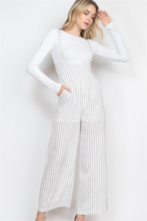 S8-8-3-O2893 OFF WHITE STRIPES OVERALL 3-2-2