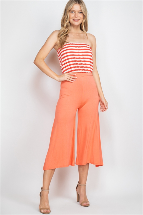 C58-A-3-J7079 CORAL JUMPSUIT 2-2-2