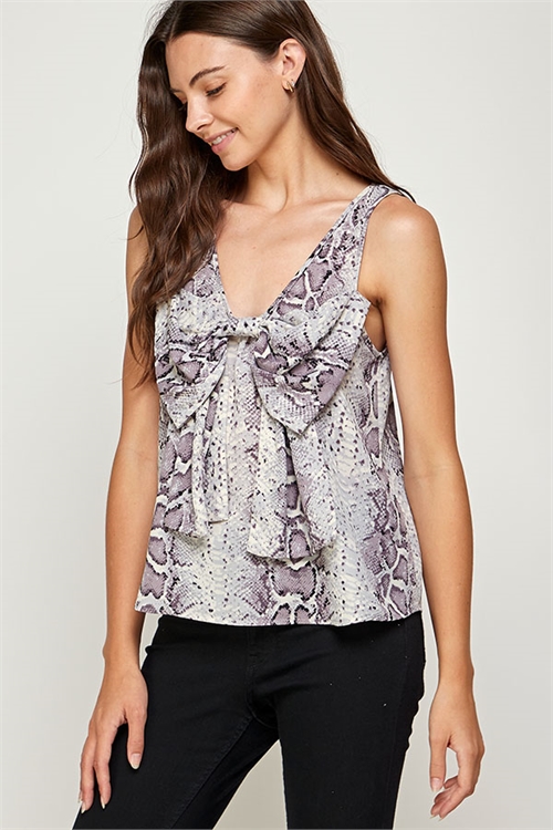 C6-A-2-WT2441-2-GREY SNAKE TOP 2-2-2