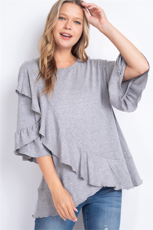 S9-16-1-T24163-HEATHER GREY TOP 2-3