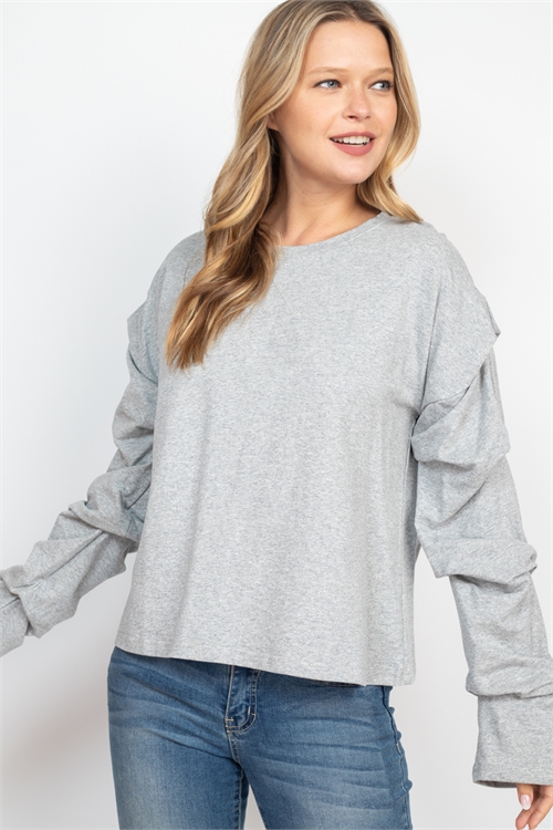 S6-1-3-T13920-HEATHER GREY TOP 2-2-2