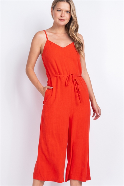 S10-8-2-D51116-TOMATO RED JUMPSUIT 2-2-2