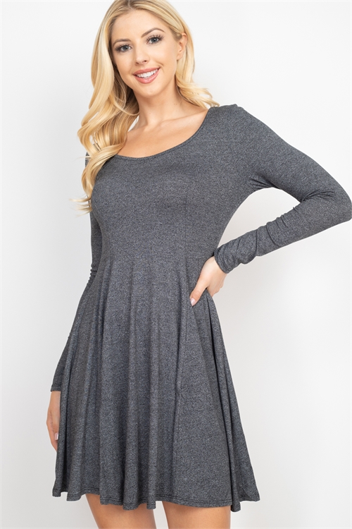 SA3-0-3-D5390-CHARCOAL DRESS 2-3-1