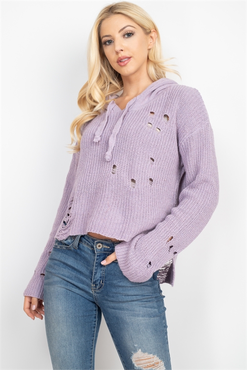 S13-10-4-S6602 LAVENDER SWEATER 1-3