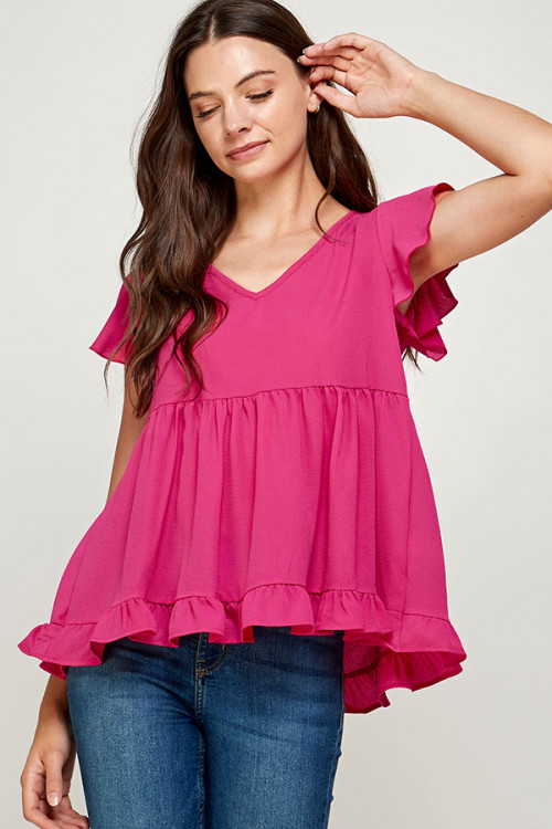 C50-A-2-WT2458 FUCHSIA TOP 2-2-2