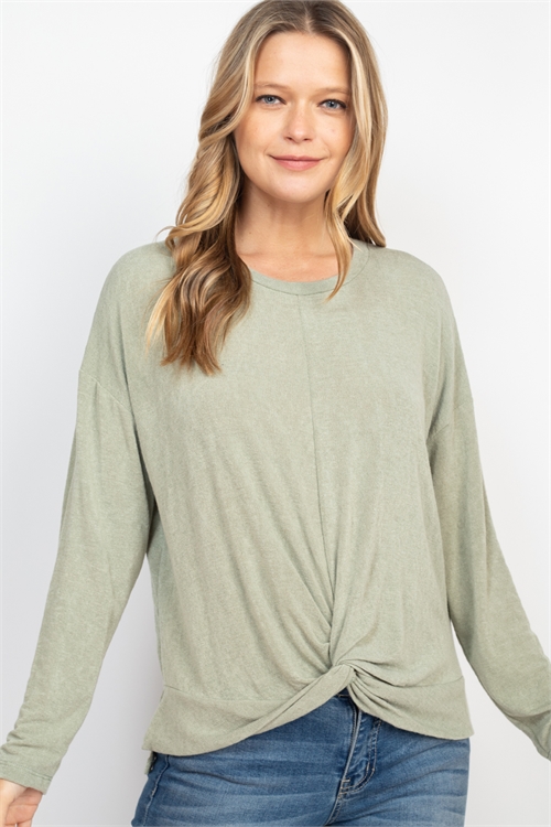 C72-A-2-T9242 LIGHT OLIVE TOP 2-2-2