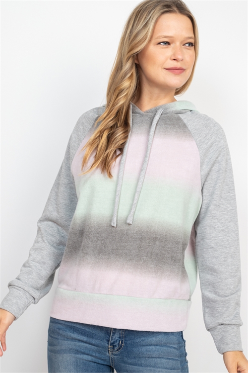 C80-A-1-H9482 GRAY LAVENDER TIE DYE HOODIE TOP 2-2-2