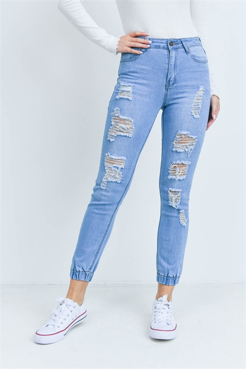 S9-4-2-J835 LIGHT DENIM JEANS 2-2-2