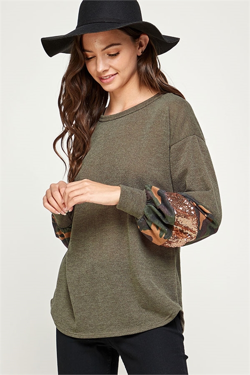 C12-A-2-WT2491 OLIVE TOP 2-2-2